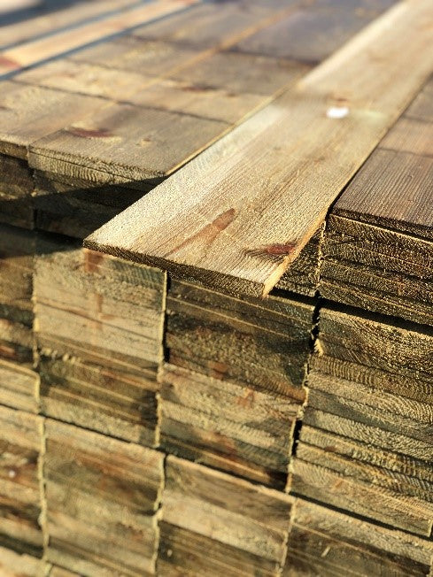 Feather Edge Boards 125mm